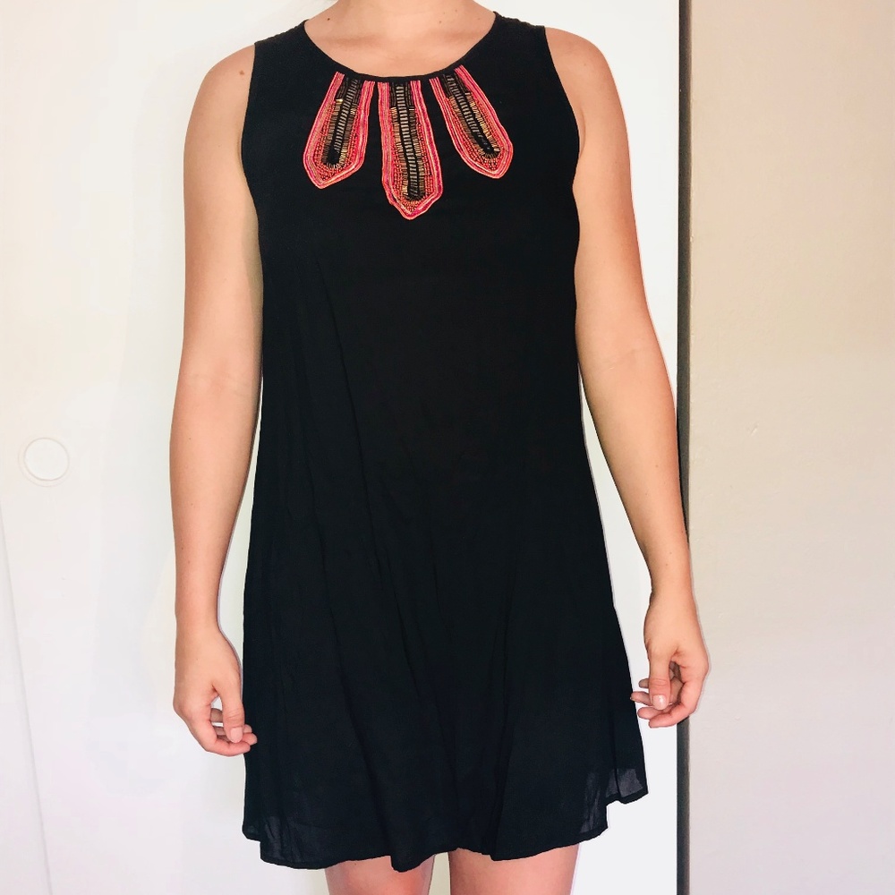 JETS by Jessica Allen Black Dress with Beading
